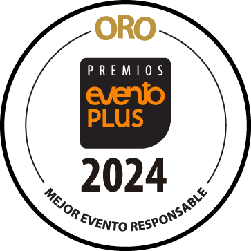 Logo del premio plata eventoplus 2024