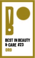 Sello de Oro del premio Best in Beauty & Care