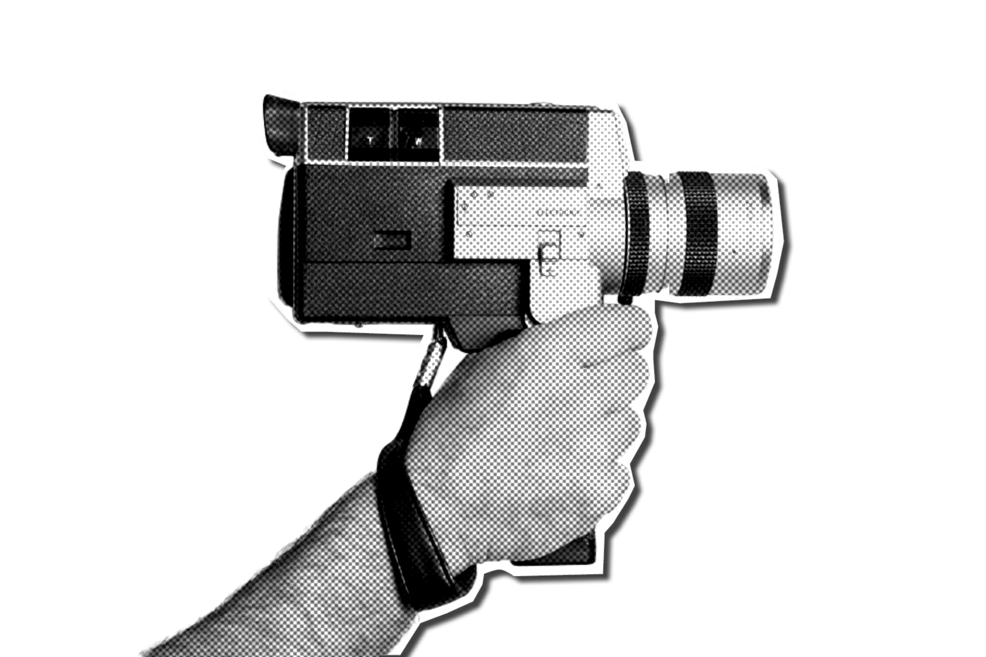 Foto de una cámara retro