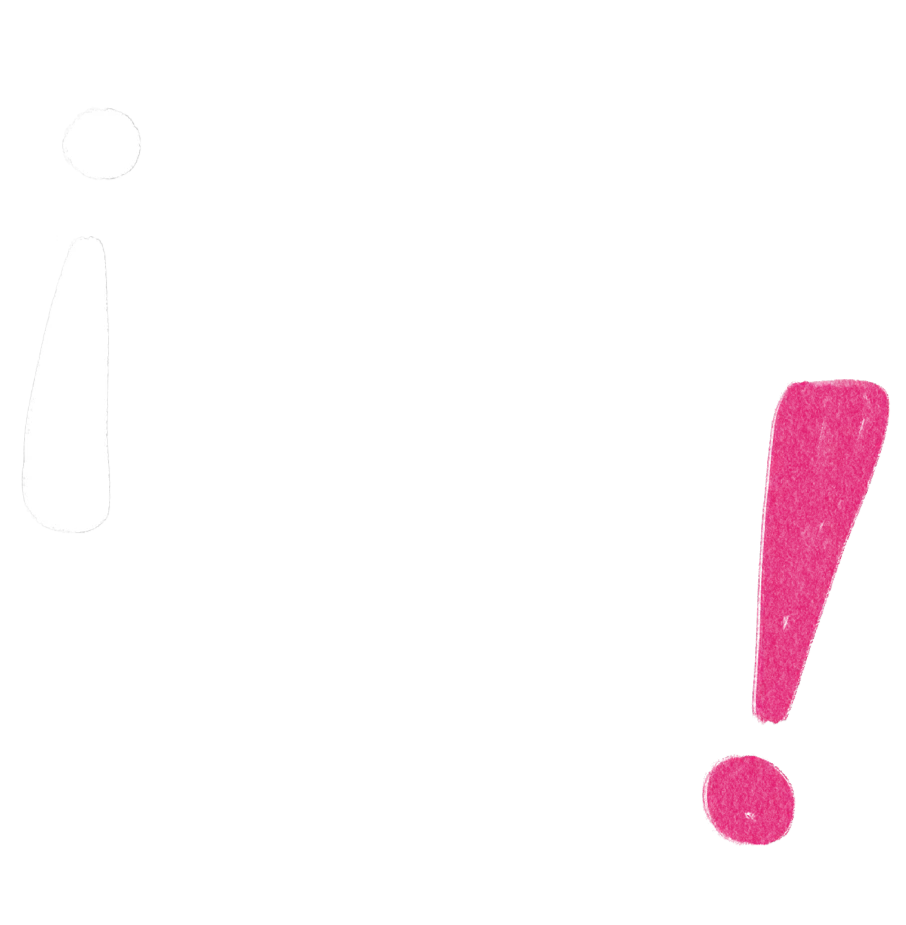 Imagen con dos exclamaciones