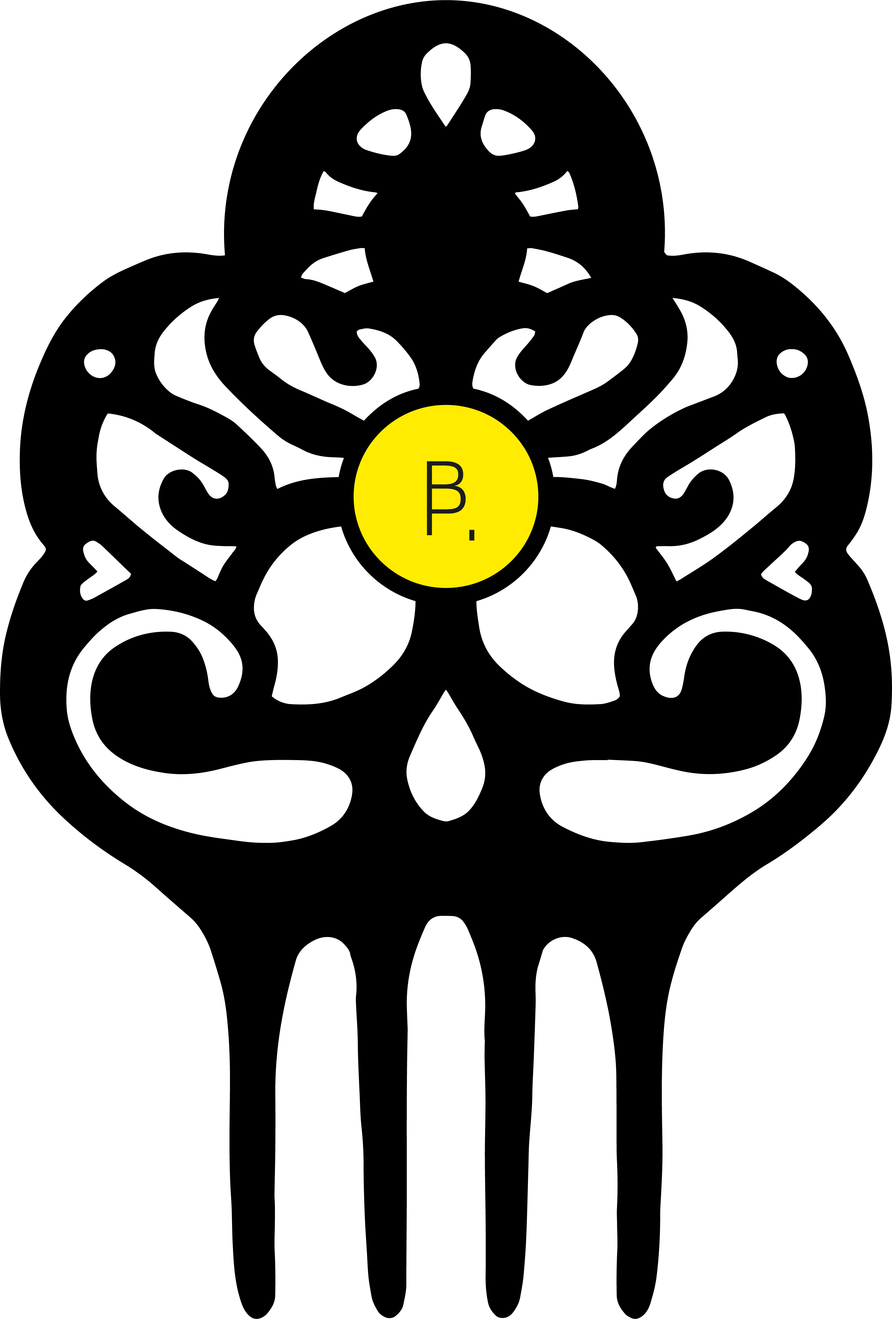 Imagen de una peineta con el logo de El Baúl de las Piqué